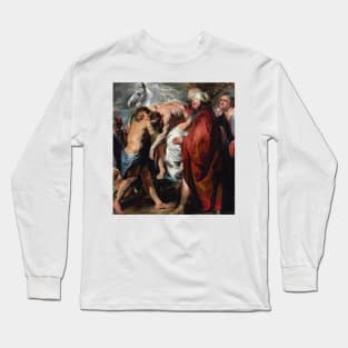 The Good Samaritan by Jacob Jordaens Long Sleeve T-Shirt